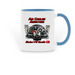 Air Cooled Addict Coffee Mugs, a Light Blue Two-Tone Ceramic Mug