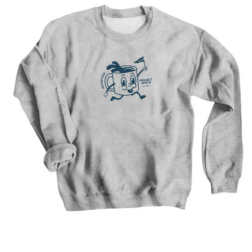Serving Good Swag, a Sport Grey Crewneck Sweatshirt