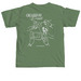 Created to Create T-Shirt, a Hemp Comfort Colors Unisex Tee (back-view)