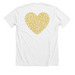 TVF | Heart Elizabeth?s Sayings Tee, a Solid White Blend Premium Unisex Tee (back-view)