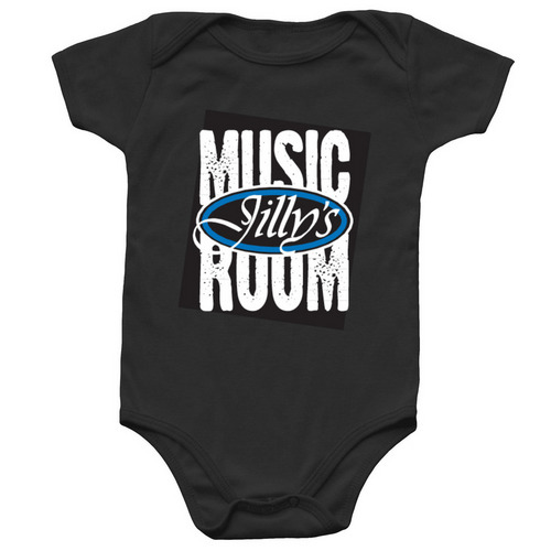 Jilly's Onesie, a Black Infant Onesie