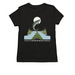 2026 Sturgeon Moon Paddle: Limited Time Only, a Deep Black Allmade Eco Triblend Women?s Tee (back-view)