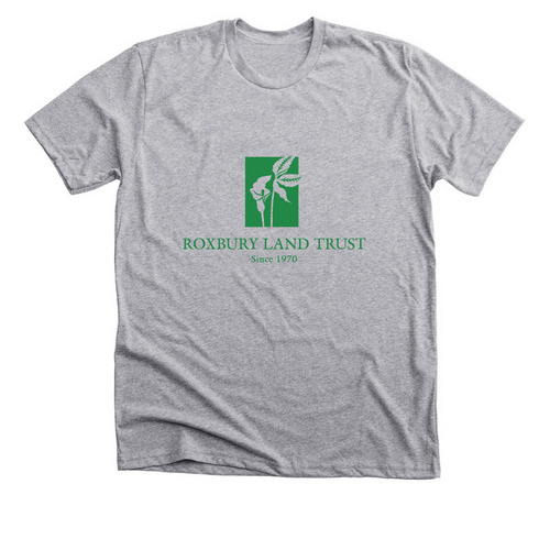 Roxbury Land Trust - Spring is Here!, a Athletic Heather Premium Unisex Tee