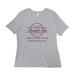 Baseball Mom: This Life Chose Me Shirt, a Solid Athletic Grey Women?s Relaxed Cotton Tee