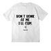 O.G. DON'T HONK AT ME - LIGHTS, a White Unisex Heavyweight Tee (back-view)