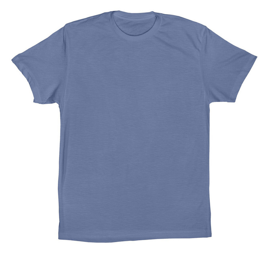 Stay crazy, Collect chickens, a Lavender Blue Premium Cotton Tee