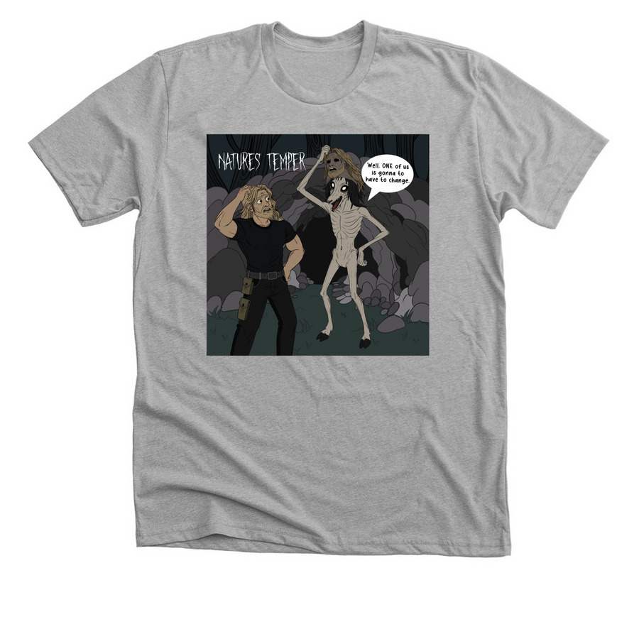 A Silly Encounter, a Athletic Heather Premium Unisex Tee
