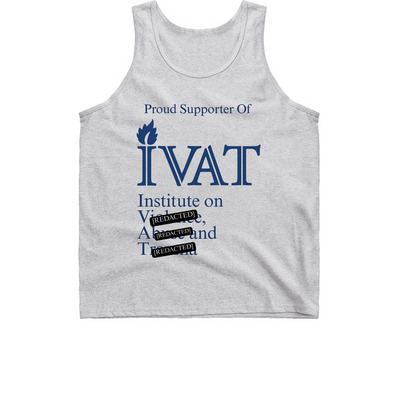 Proud Supporter of IVAT - Spring Collection, a Sport Grey Classic Unisex Tank Top