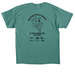 Brixie's Pizza Party, a Jade Dome Classic Unisex Tee (back-view)