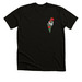 Pal Map, a Black Heather Premium Unisex Tee