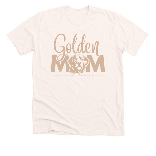 WAAGR Golden Mom (Gold), a Heather Natural Premium Unisex Tee