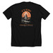 Spooky Simulation Department!, a Solid Black Blend Premium Unisex Tee (back-view)