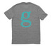 The Mary G Readers Collection, a Aluminum Grey Allmade Eco Triblend Unisex Tee (back-view)