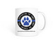 Tehama Co K9 Foundation, a White Coffee Mug