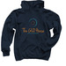 The GLO House, a Navy Pullover Hoodie