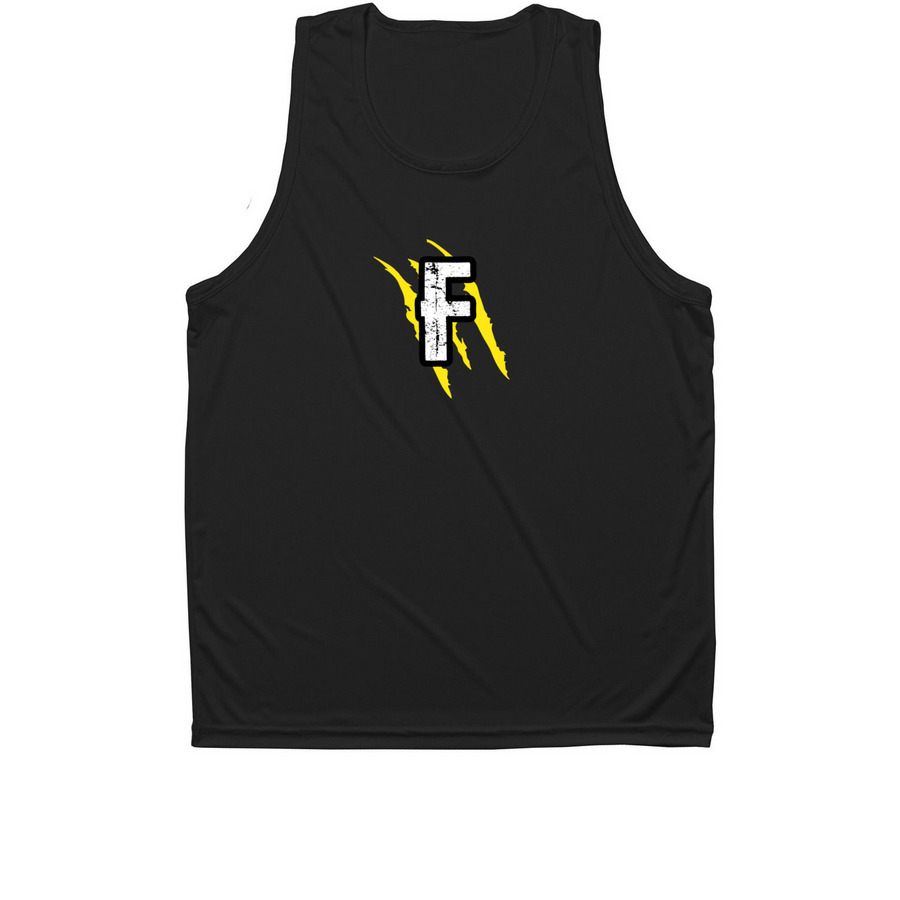 Men's Emblem Tank, a Black Unisex Performance Tank