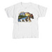 CalWild Kids 50th Bear Gear, a White Youth Unisex Tee