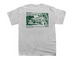 Parker Homestead Light Apparel Line, a Sport Grey Youth Unisex Tee (back-view)