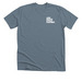 Promises of God, a Heather Blue Storm Premium Unisex Tee