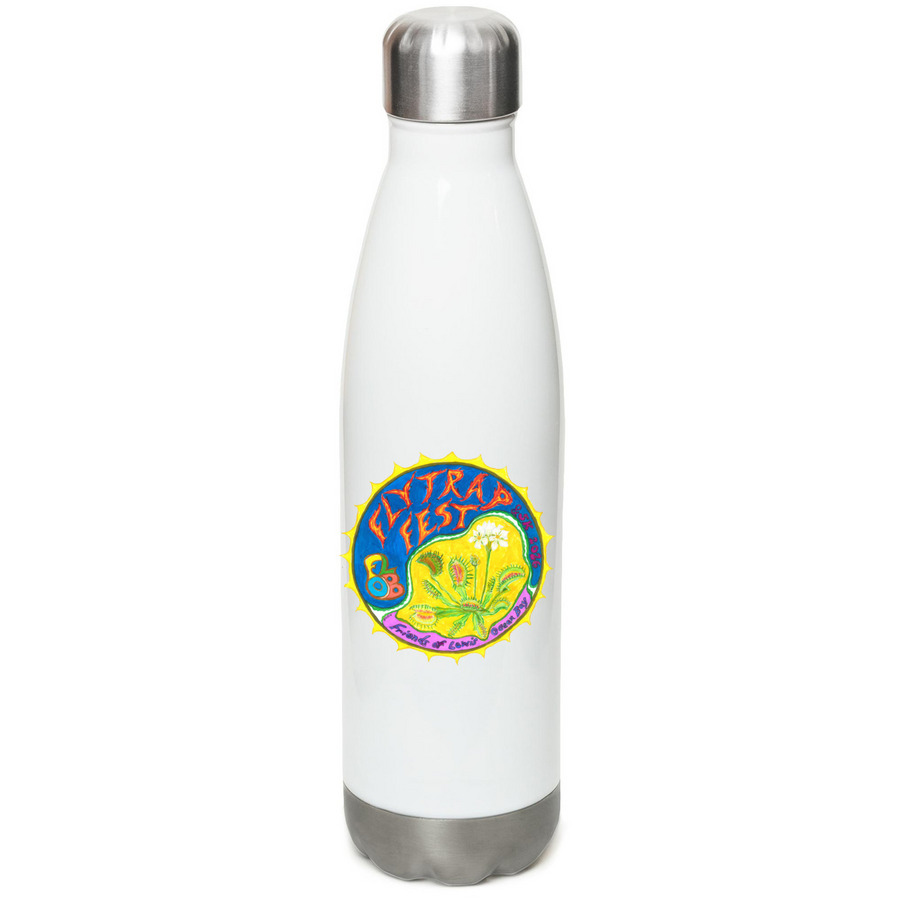 FLOB Flytrap Festival 2026, a White Stainless Steel Water Bottle
