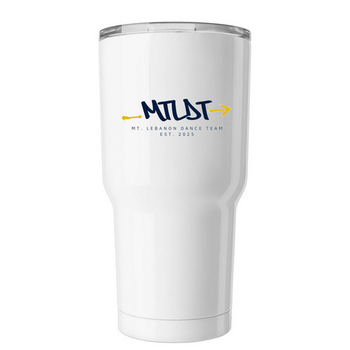 30 oz Tumbler, a White Insulated Tumbler