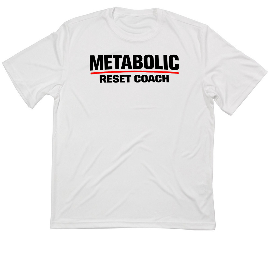 Metabolic Reset Coach t-shirt&nbsp;, a White Classic Performance Tee
