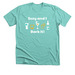 Sexy and I Bark It (Teal) - CanAm '23, a Heather Sea Green Premium Unisex Tee