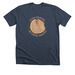 Stops Cracks in Their Tracks, a Heather Midnight Navy Premium Unisex Tee