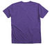 Know Defenders, Know Justice, a Purple Rush Premium V-Neck Tee (back-view)