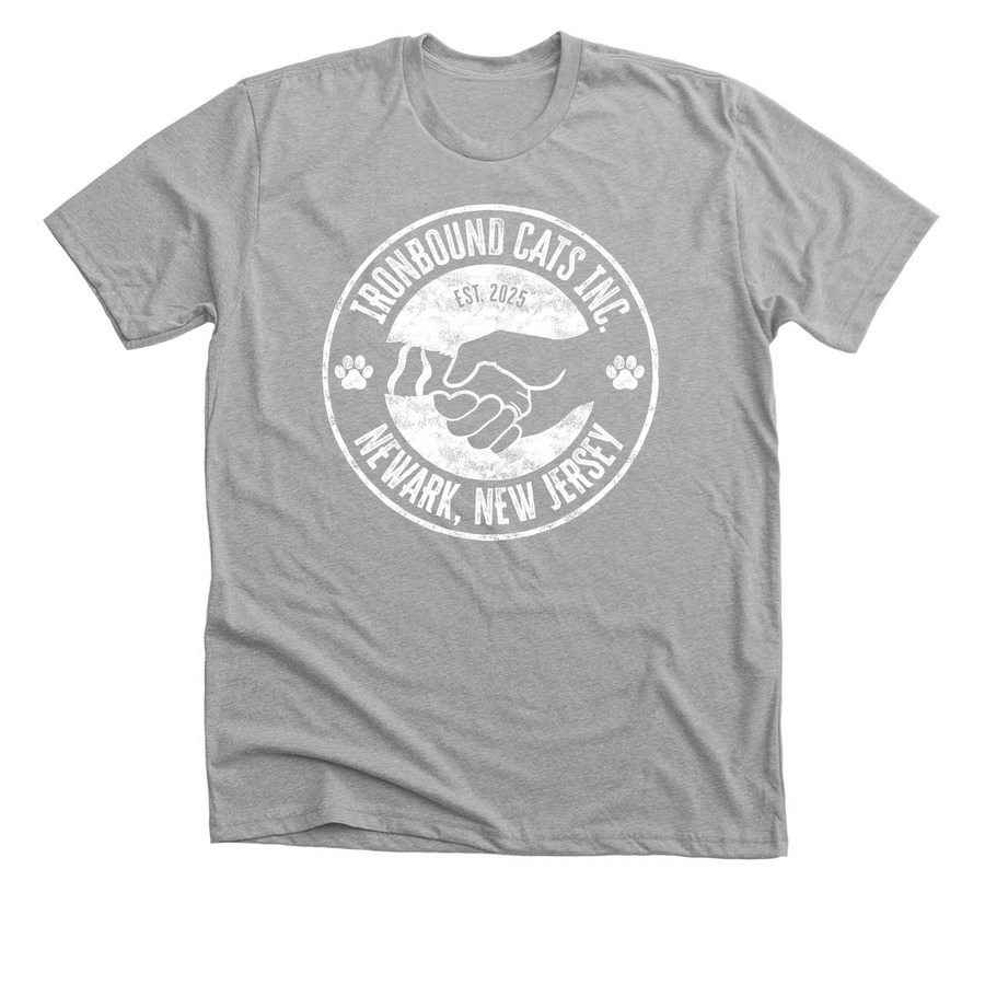 Spay Your Cats Fundraiser&nbsp;, a Athletic Heather Premium Unisex Tee