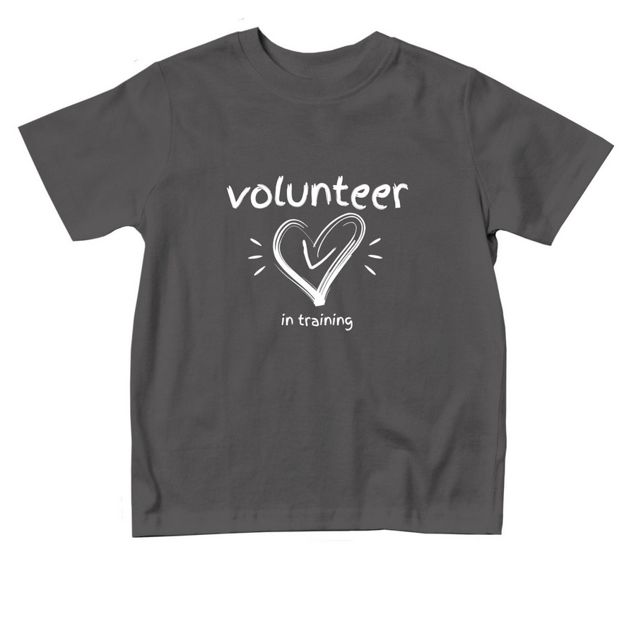 Toddler Tee, a Charcoal Toddler Tee