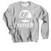 Retro YL Logo Crewneck, a Sport Grey Crewneck Sweatshirt