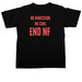 Advocate Like A Mother Windmill ENDNF version, a Black Comfort Colors Unisex Tee (back-view)