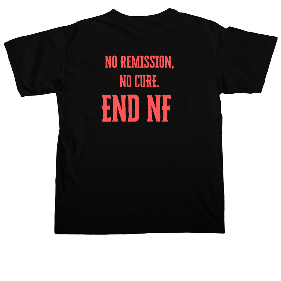 Advocate Like A Mother Windmill ENDNF version, a Black Comfort Colors Unisex Tee (back-view)