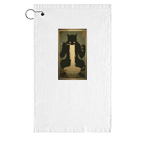 The Sorcerer's Apprentice, a White Golf Towel