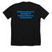 Children deserve childhood father's deserve&nbsp;, a Solid Black Blend Premium Unisex Tee (back-view)