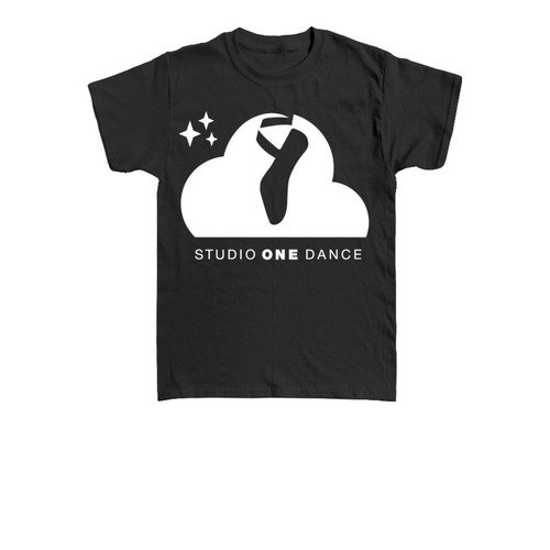 Studio One Dancewear, a Black Toddler Tee