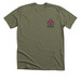 SARA Sanctuary, a Heather Olive Premium Unisex Tee