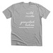 Wild and Grounded, a Athletic Heather Premium Unisex Tee