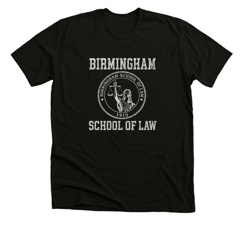 BSL Traditional Logo, a Black Heather Premium Unisex Tee
