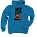 Stop Lying Fox News, a Sapphire Pullover Hoodie