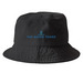 Classic TWT Hats, a Black Printed Bucket Hat