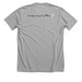 Mission Moxie ?, a Athletic Heather Premium Unisex Tee (back-view)