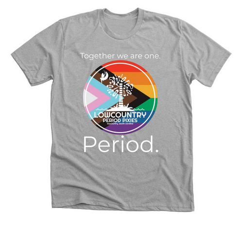 Lowcountry Period Pixies Pride - Neutrals&nbsp;, a Athletic Heather Premium Unisex Tee