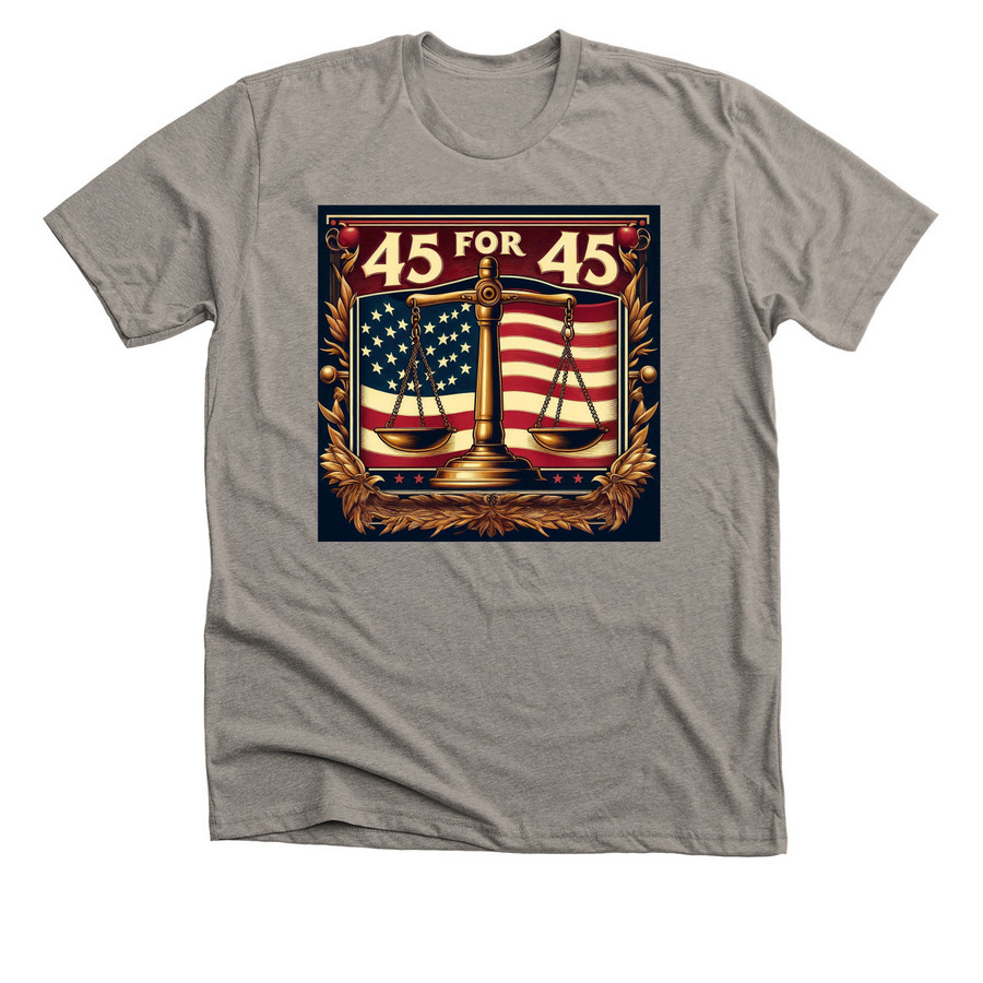 45 for 45 Rev 2.0, a Heather Stone Premium Unisex Tee