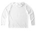 UPF 50 Hoodie, a White UV Performance Long Sleeve Hoodie (back-view)