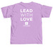 JLSP Rainbow Pride Tee (2-Sided Print), a Neon Violet Comfort Colors Unisex Tee (back-view)