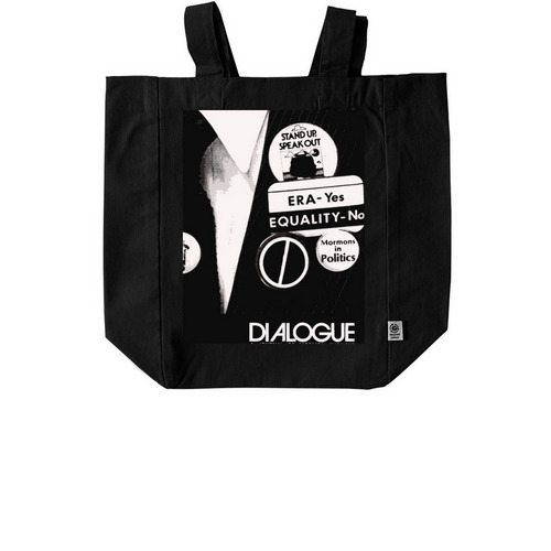 Dialogue 60th Anniversary Totes, a Black Recycled Cotton Tote Bag