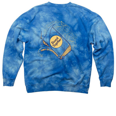 SSP Summer Program Fundraiser, a Aqua Blue Tie Dye Crewneck Sweatshirt