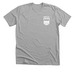 Akron GFS White Crest Front & Back, a Athletic Heather Premium Unisex Tee
